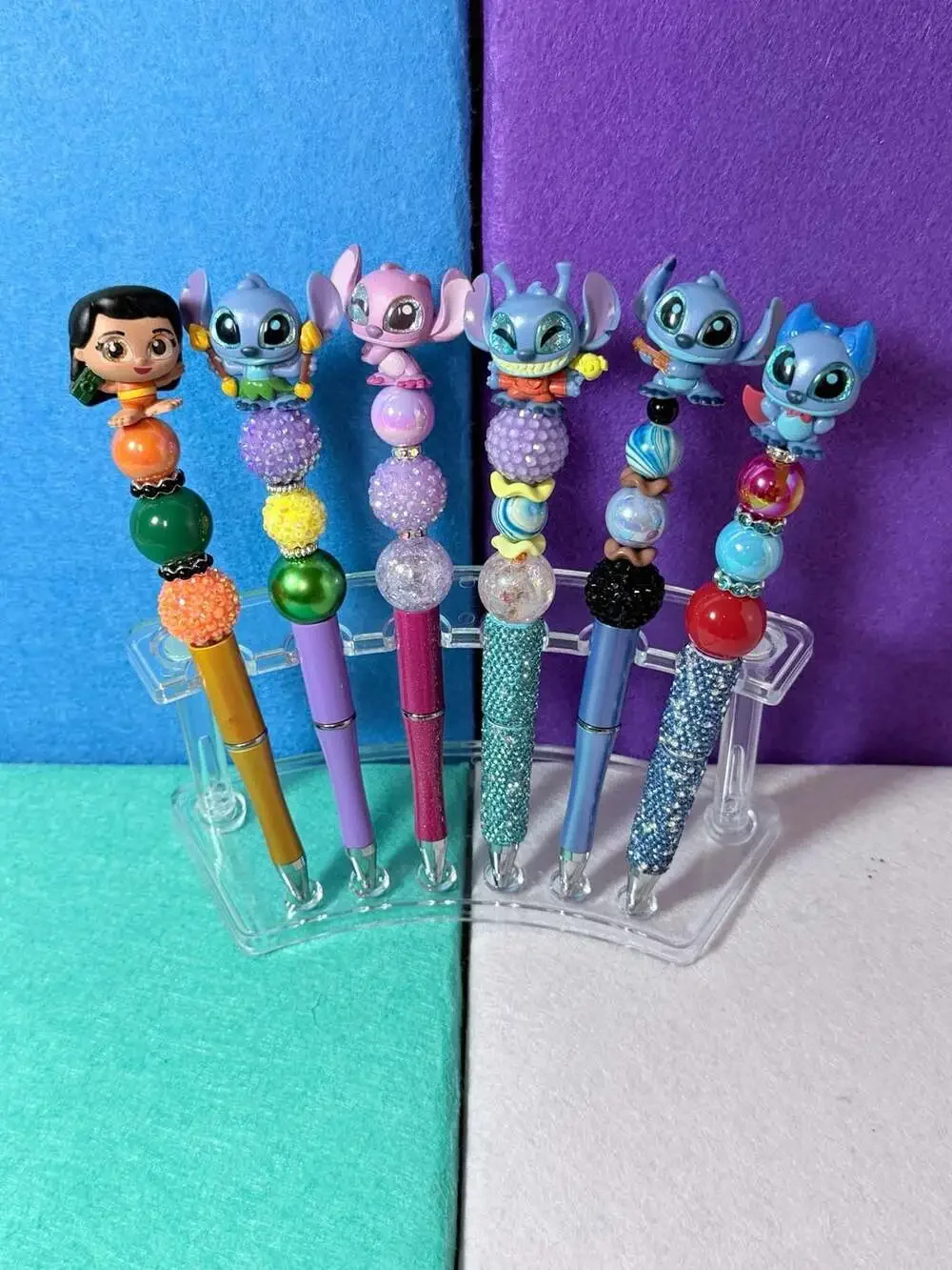 Disney Doorable Handmade Beaded Pens - Custom Made By The Enchanted Hoosier